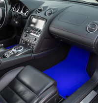 Mats personalizados para Lamborghini Gallardo na cor azul