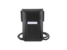 BMW Wallet Bag – Carbon Tricolor Line | Black, Adjustable Strap, Elegant Eco-Leather Design