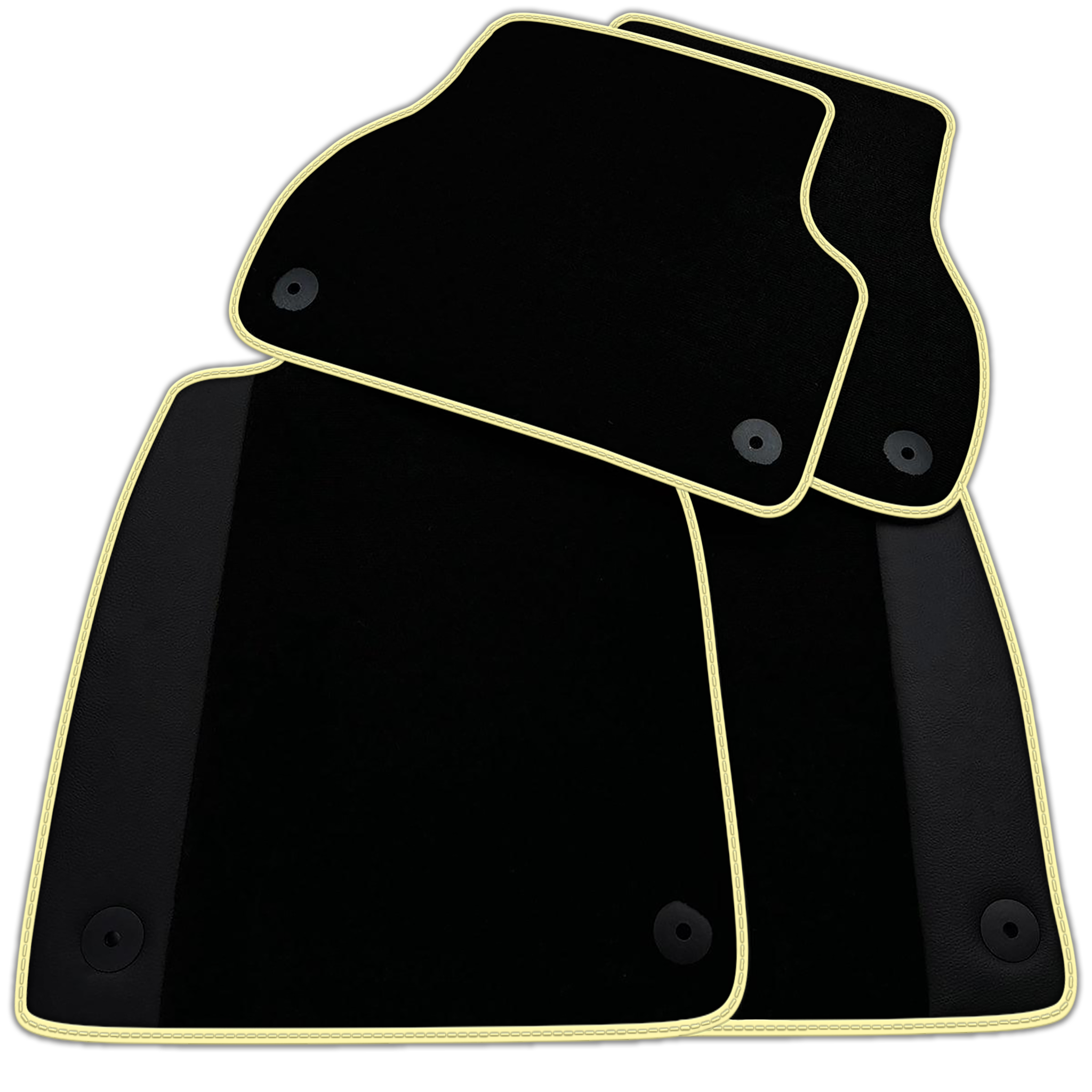 Customizable Black Floor Mats for Audi A5 - F57 Sportback (2020-2023)