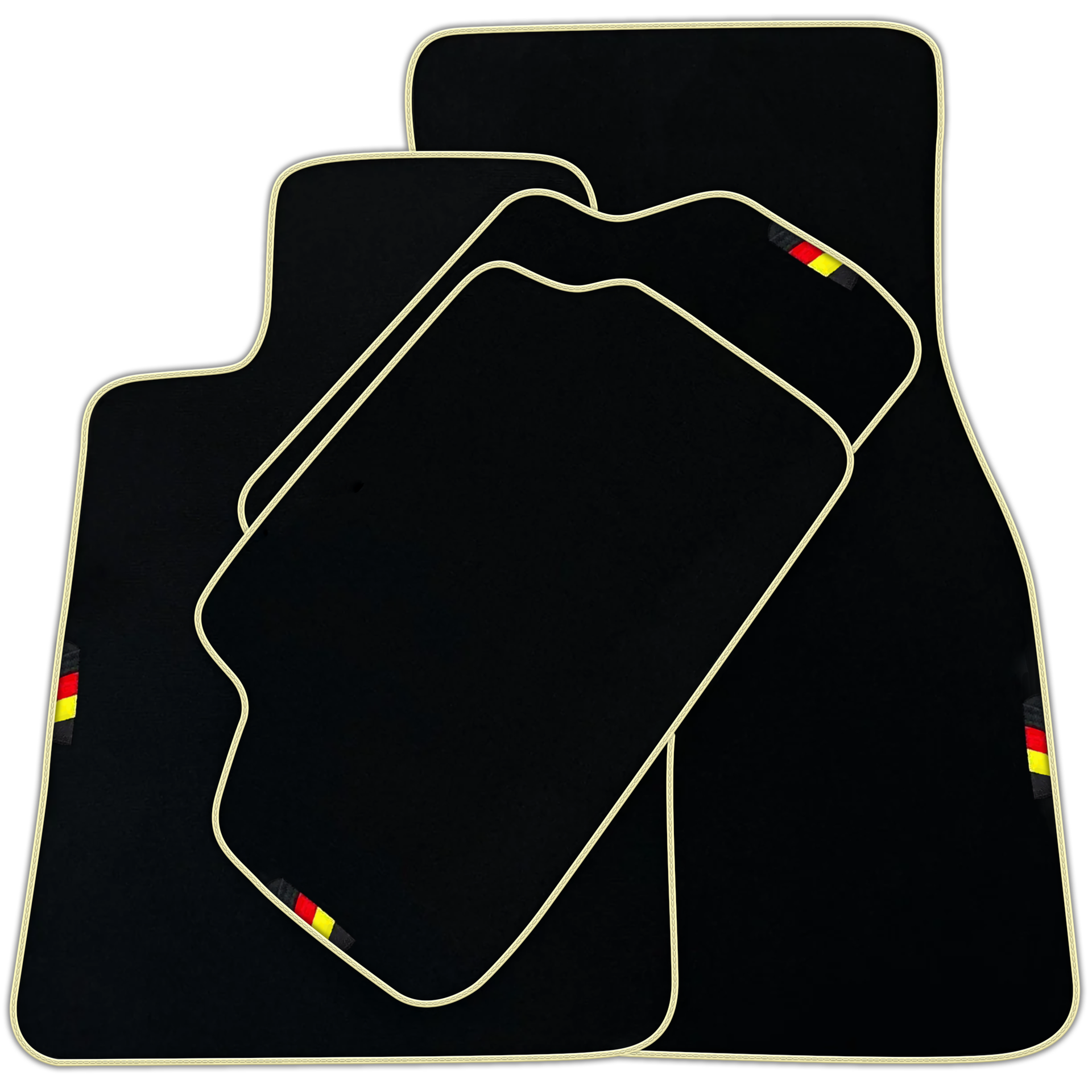 Black Mats For BMW 7 Series E38 Germany Edition | Various Trim Colors