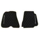 Premium Black Leather Floor Mats for Ferrari F12 (2012-2022)