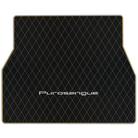 Premium Black Leather Floor Mats for Rolls Royce Shadow (1965-1977)