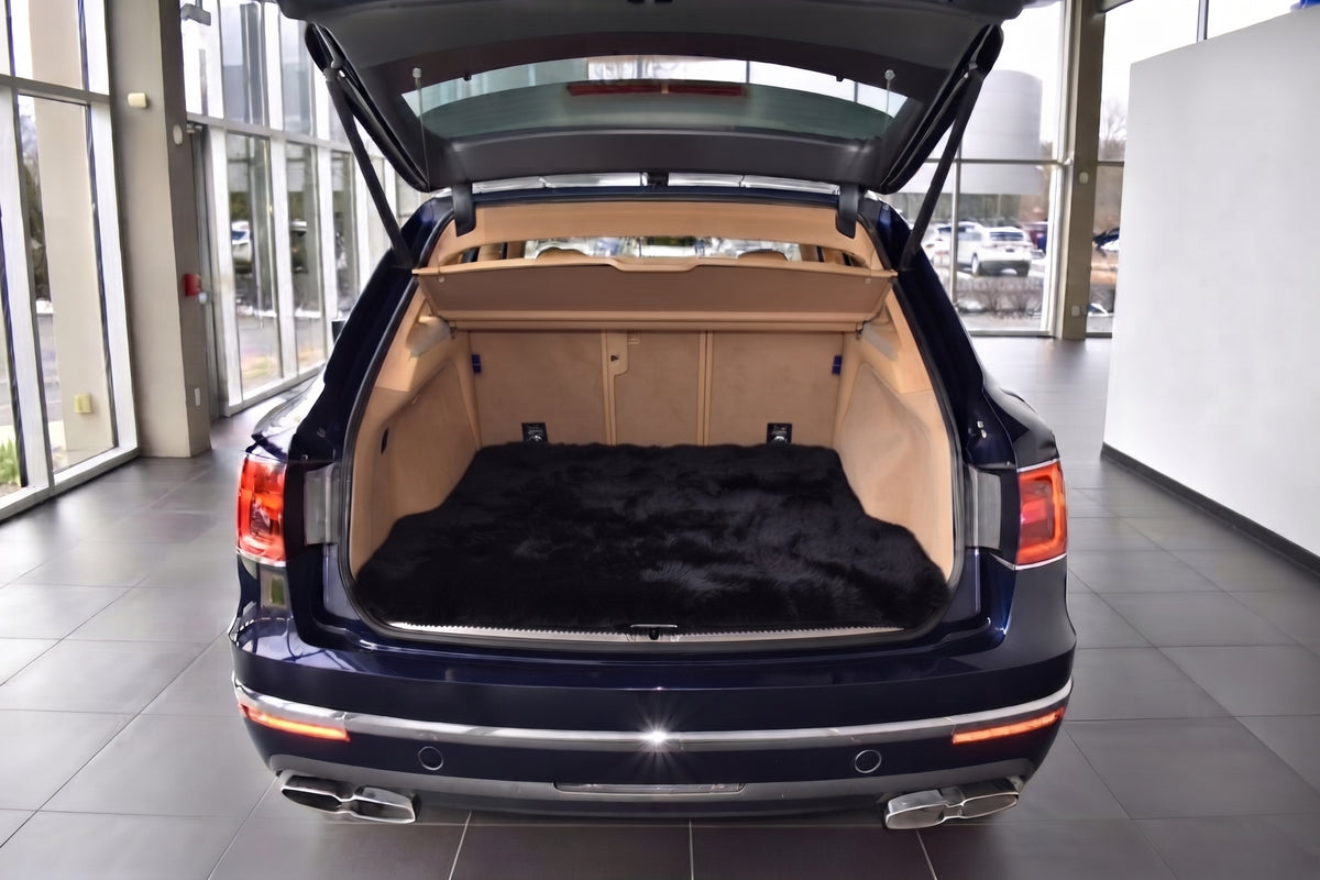 Customizable Leather Floor Mats with Interlaced Hex Pattern for Bentley Bentayga (2015-2027)
