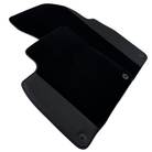 Black Floor Mats for Bentley Bentayga (2015-2023) with Black Leather