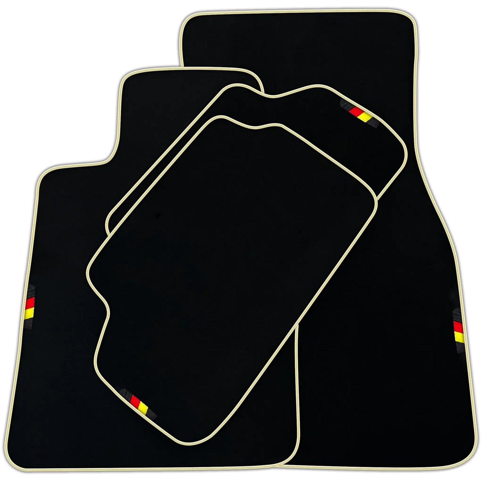 Black Floor Mats For BMW 6 Series E63 Germany Edition AutoWin Brand | Various Trim Colors