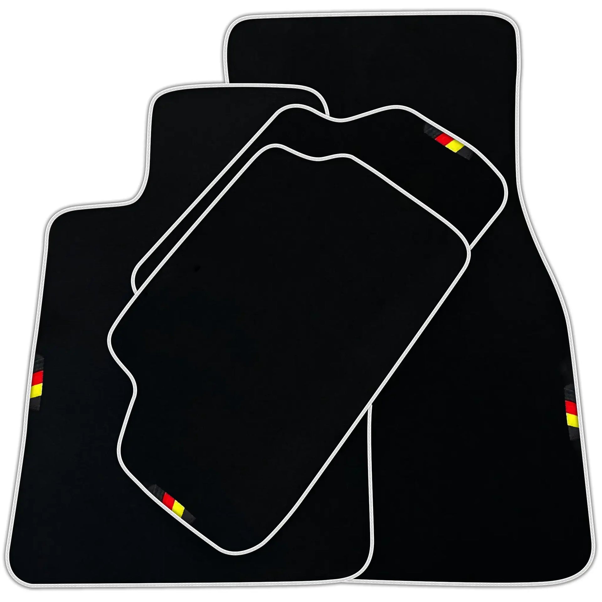 Black Floor Mats For BMW 7 Series E66 Germany Edition AutoWin Brand | Various Trim Colors