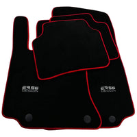 Black Floor Mats For Mercedes-Benz C Class W206 (2021-2023) ER56 Design - AutoWin