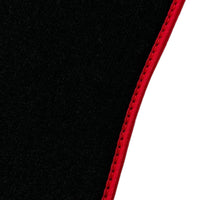 Black Floor Mats for Porsche Cayenne (2010-2018) ER56 Design - AutoWin