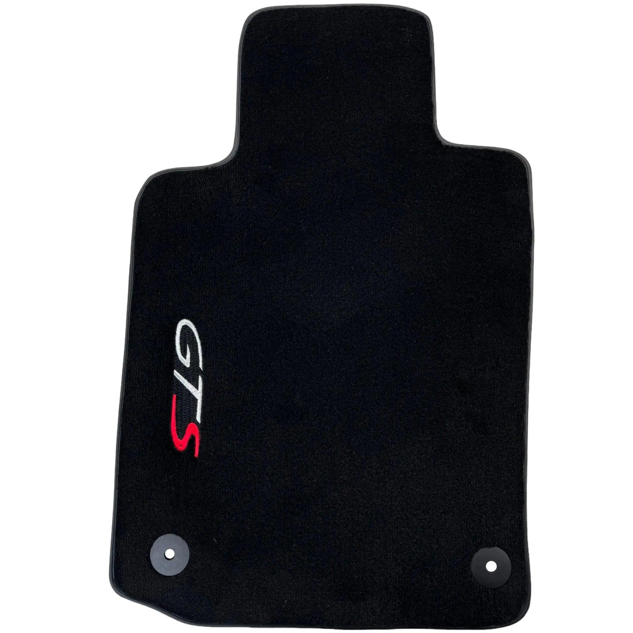 Black Floor Mats for Porsche Panamera (2009-2016) - AutoWin