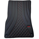 Black Leather Floor Mats For Mercedes Benz CLS-Class X218 Shooting Brake Facelift (2014-2018) | ER56 Design - AutoWin