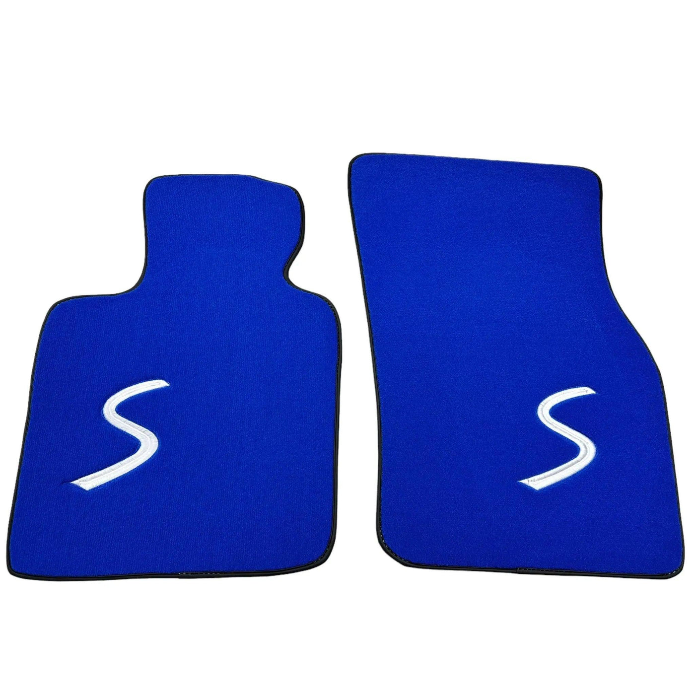 Blue Floor Mats for Mini Cabrio R52 Convertible (2004-2009) - AutoWin