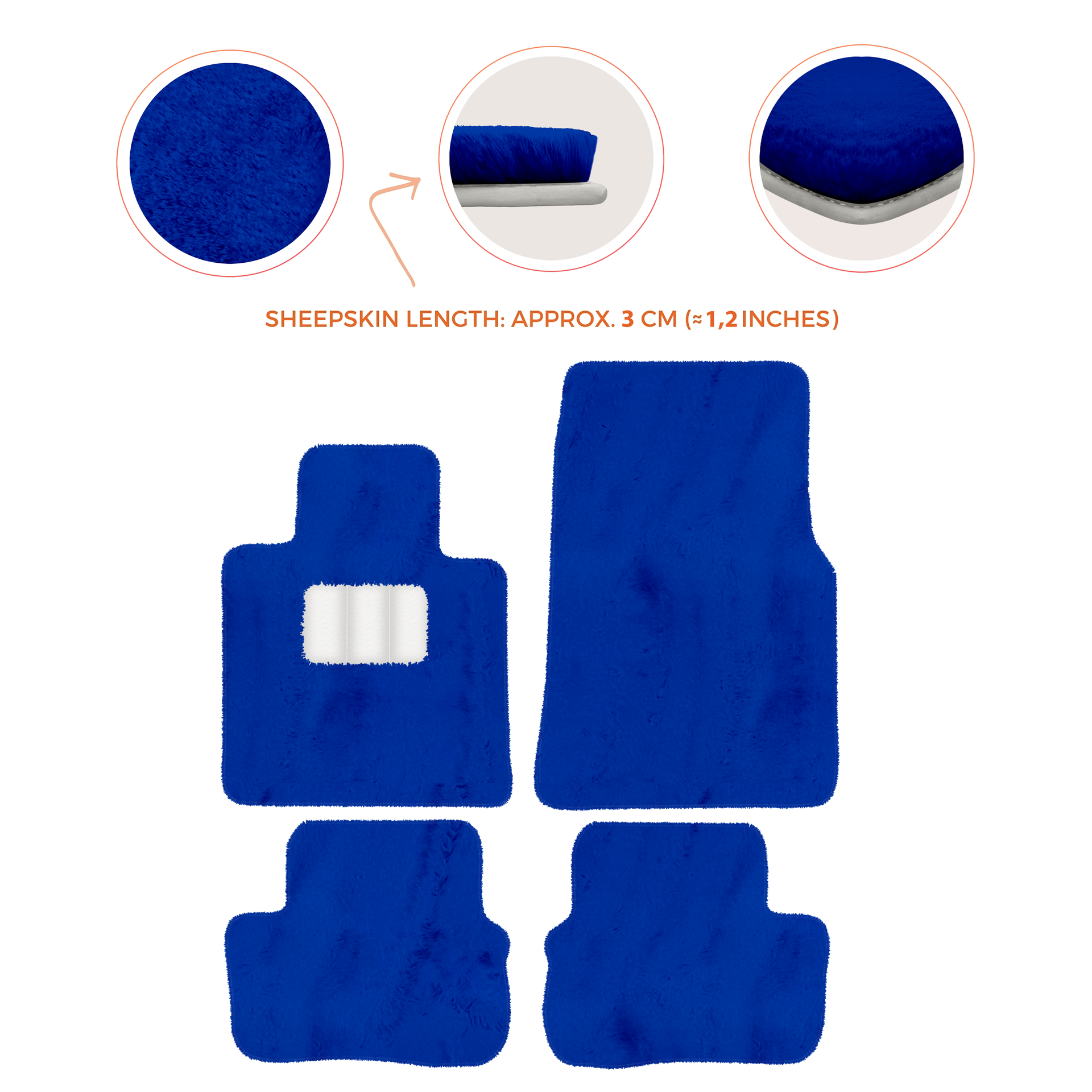 Premium Black Floor Mats for Rolls Royce Cullinan (2018-2025)