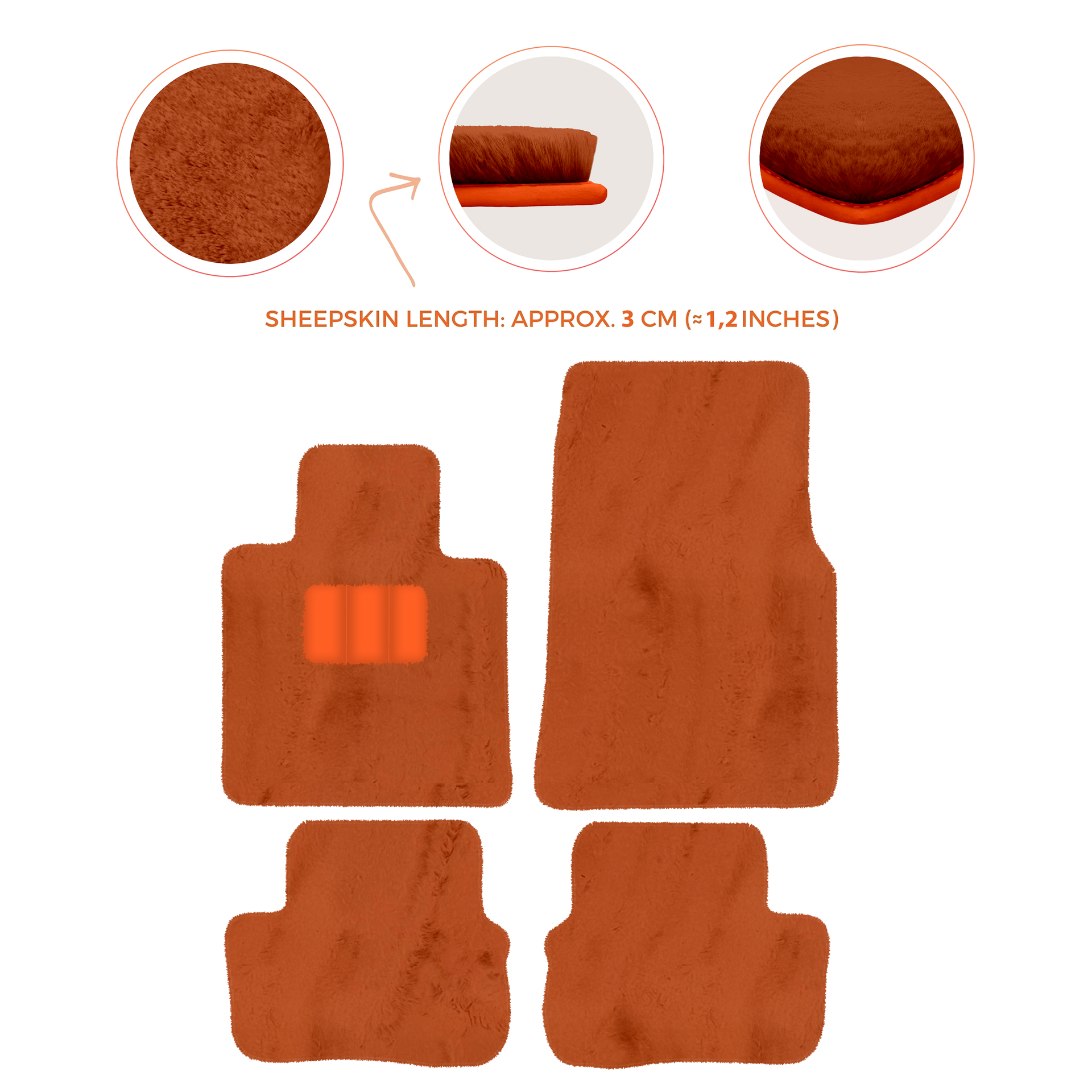 Premium Black Floor Mats for Rolls Royce Cullinan (2018-2025)