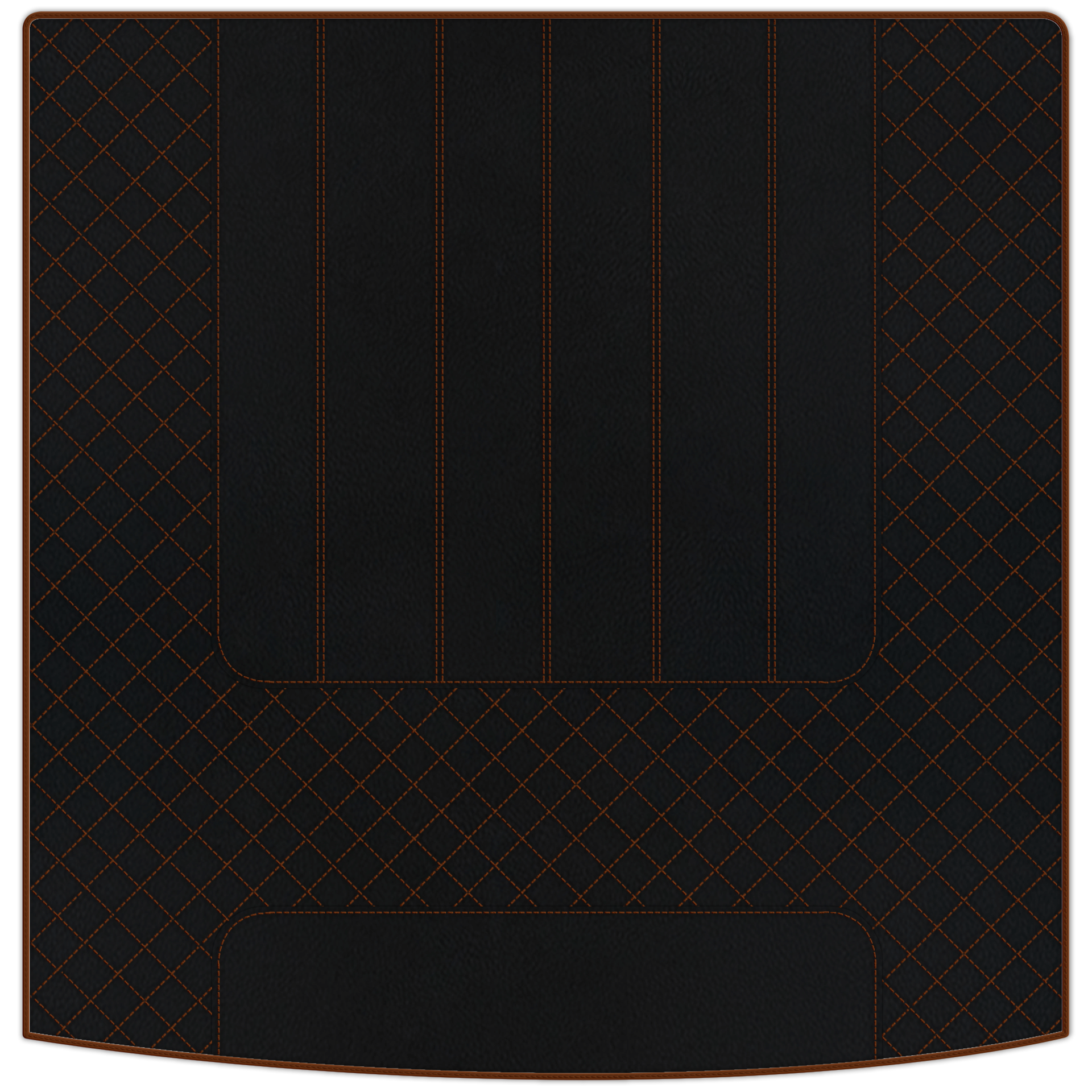 Customizable Leather Trunk Floor Mats with AW1 Pattern for Bentley Red Label RL (1998-2009) - AutoWin
