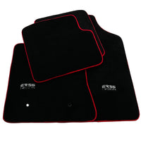 Black Floor Mats For Toyota Corolla E12 (2001-2007) ER56 Design - AutoWin