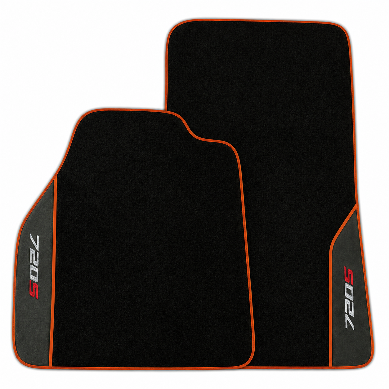 Floor Mats For McLaren 720S Blue Tailored Carpets Set AutoWin