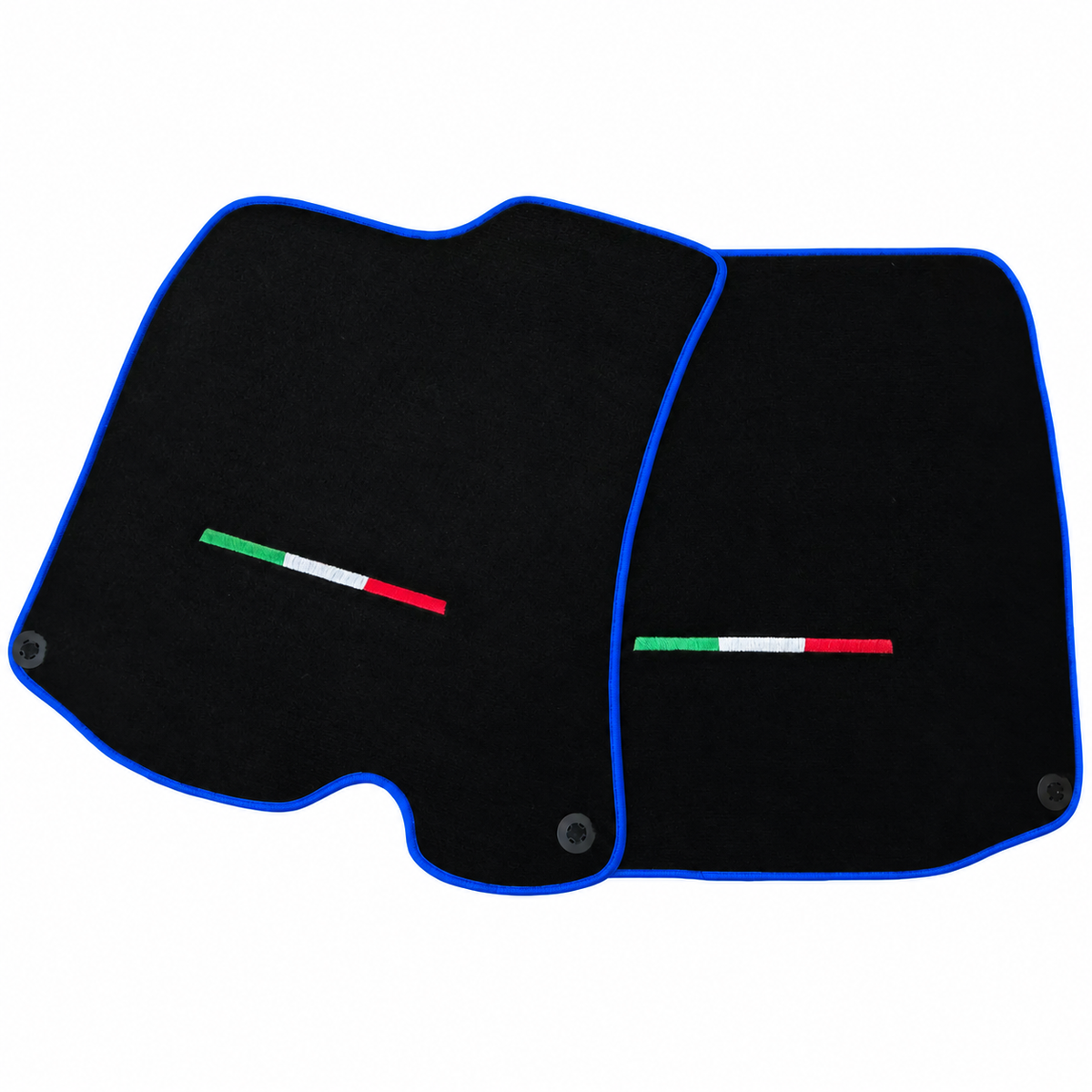 Black Floor Mats for Ferrari Amalfi (2025-2027) Italian Edition