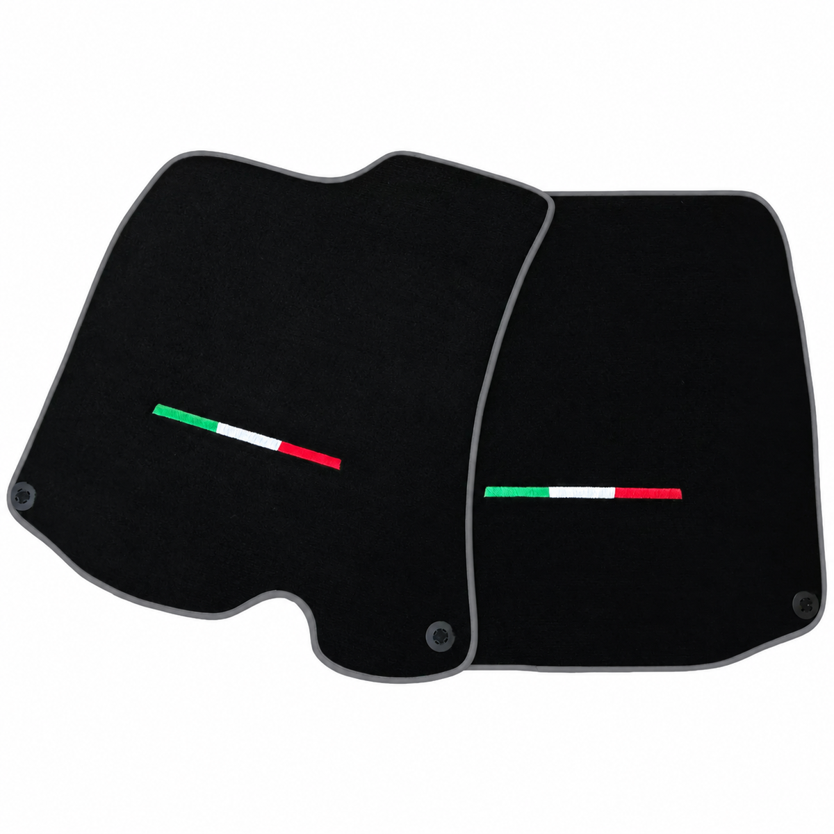 Black Floor Mats for Ferrari Amalfi (2025-2027) Italian Edition