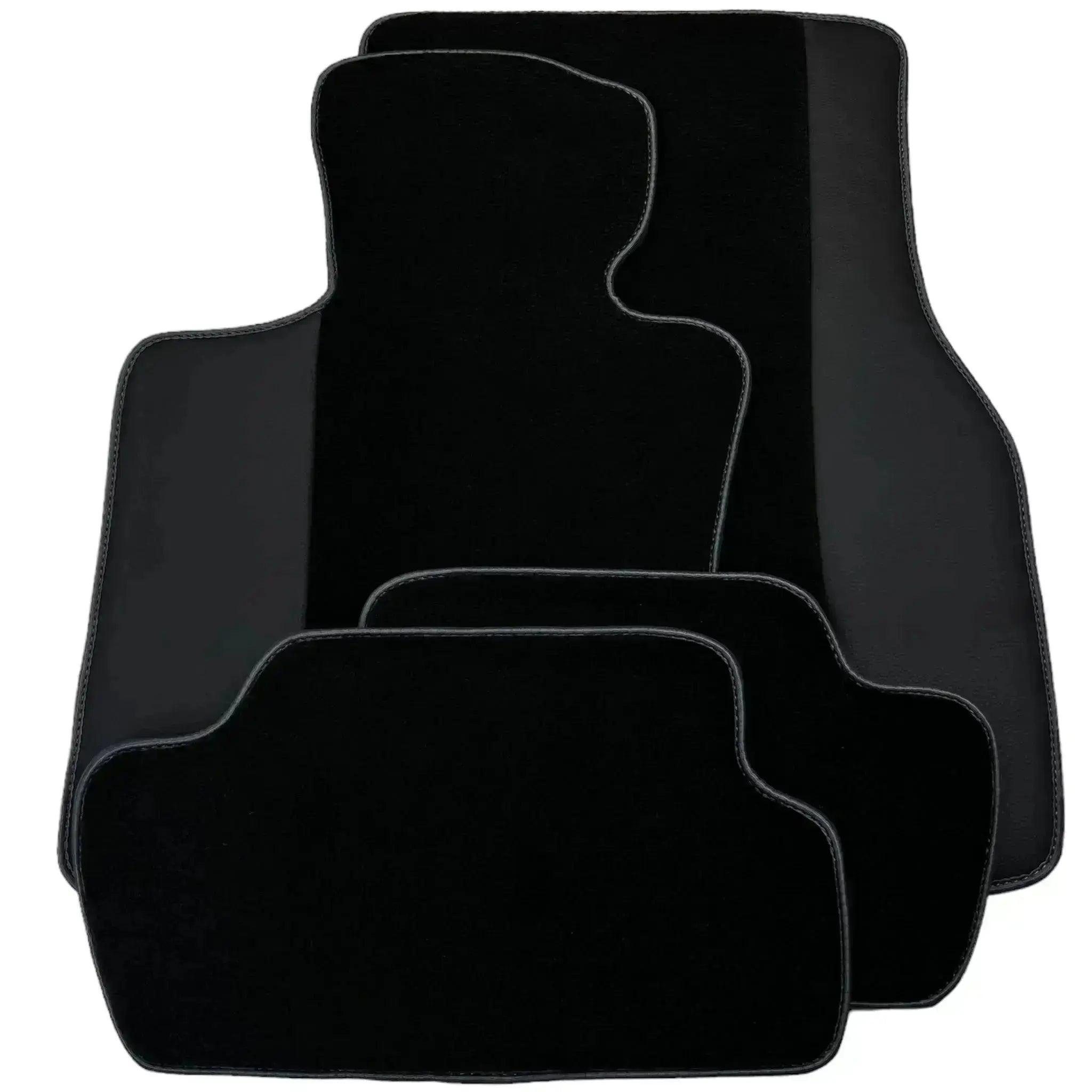 Customizable Black Floor Mats for Mini Countryman F60 (2017-2023) - AutoWin