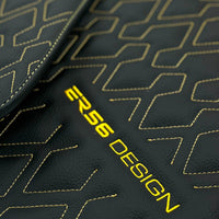 Black Leather Floor Mats for Rolls-Royce Ghost Series II (2021-2024) ER56 Design - AutoWin