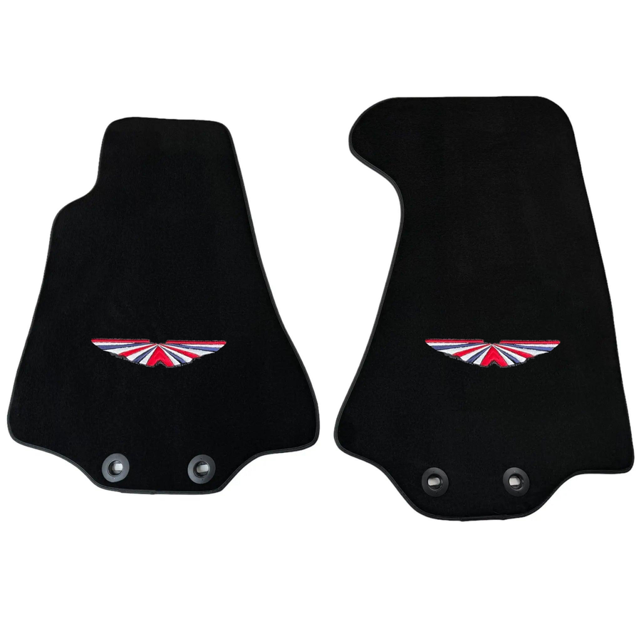 Black Floor Mats For Aston Martin DB9 (2004-2016) | ER56 Design