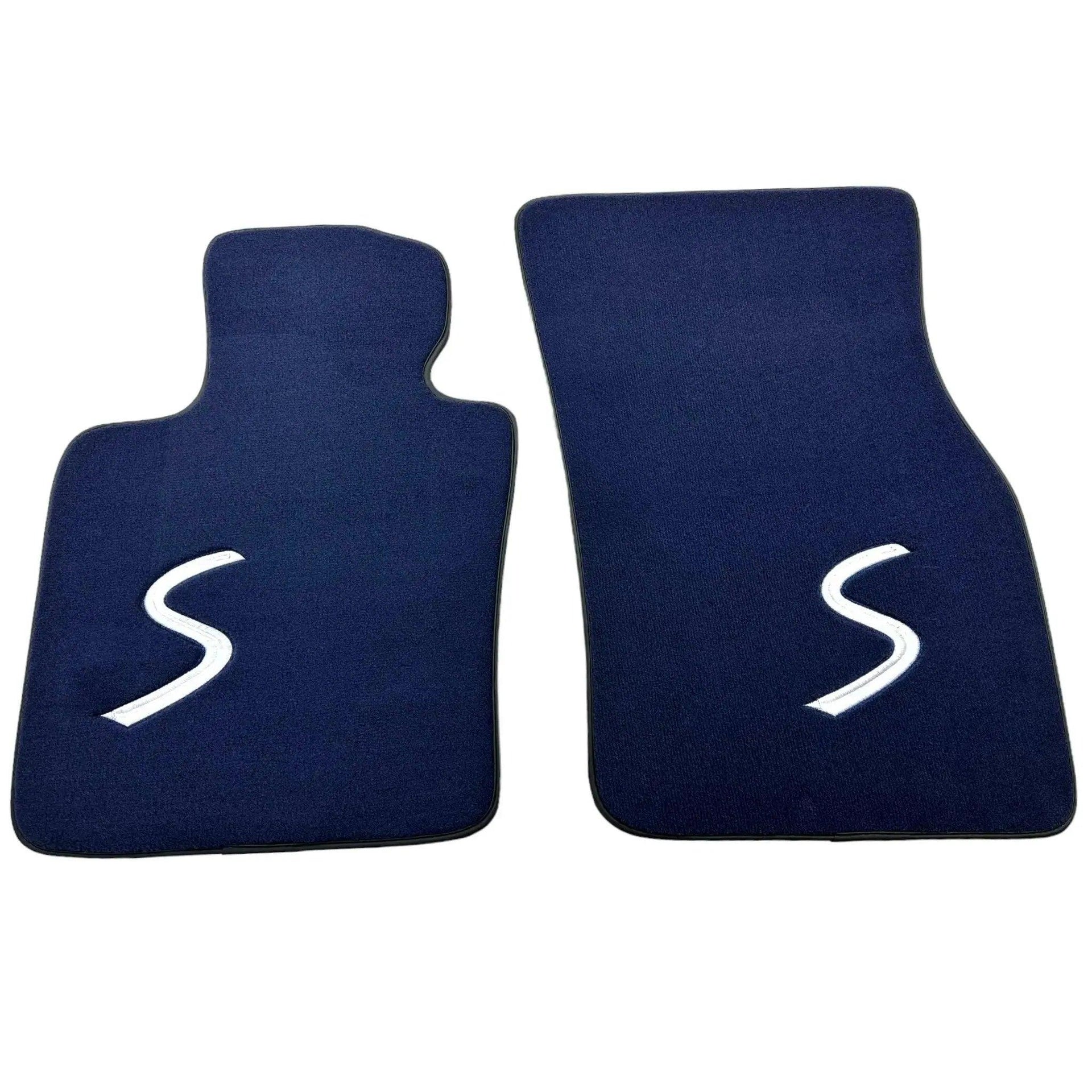 Dark Blue Floor Mats for Mini Clubman F54 (2015-2019) - AutoWin
