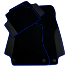 Customizable Black Floor Mats For Mercedes Benz C-Class W206 Sedan (2021-2023) Hybrid | Various Trim Colors