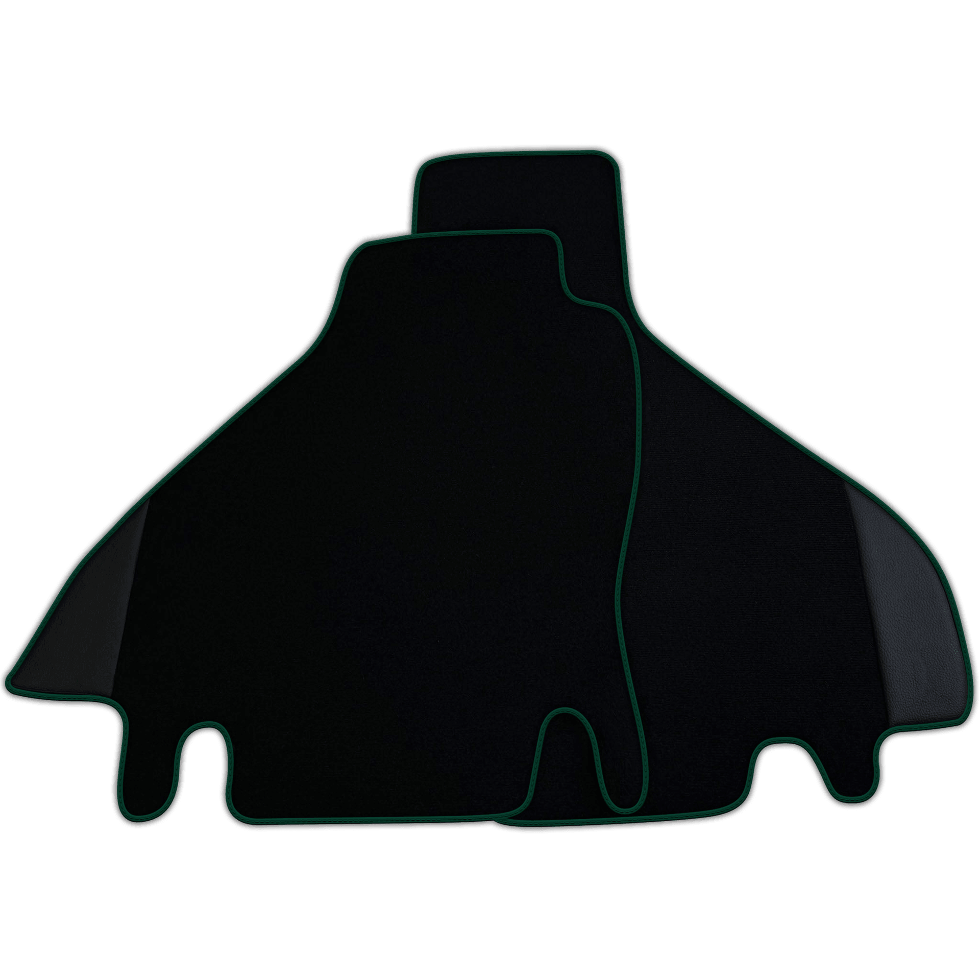 Custom Floor Mats for Ferrari Testarossa (1984–1996) with Leather