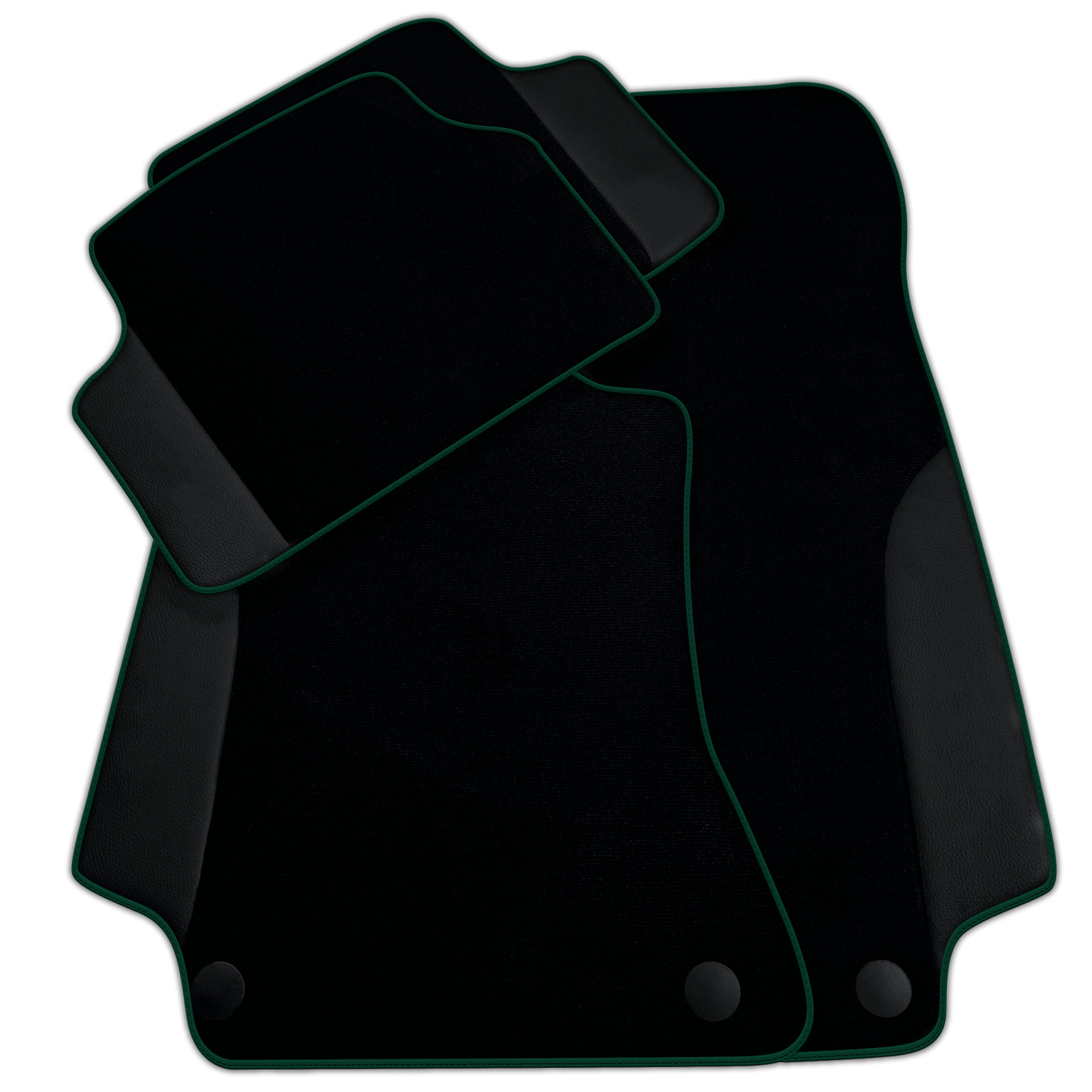 Customizable Black Floor Mats for Mercedes-Benz S-Class W220 Long Wheelbase (1998-2005)