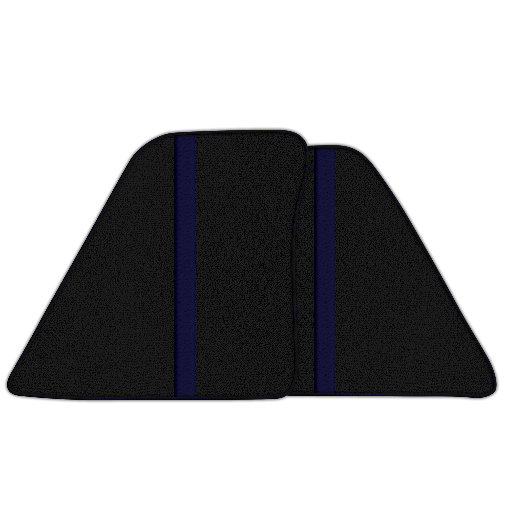 Premium Leather-Lined Black Floor Mats for Ferrari 296 GTB (2022-2025)