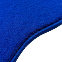 Blue Floor Mats for Aston Martin Vanquish (2012–2018) ER56 Design - AutoWin