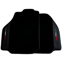 Black Floor Mats for Ferrari 458 Speciale (2012-2015) With Leather