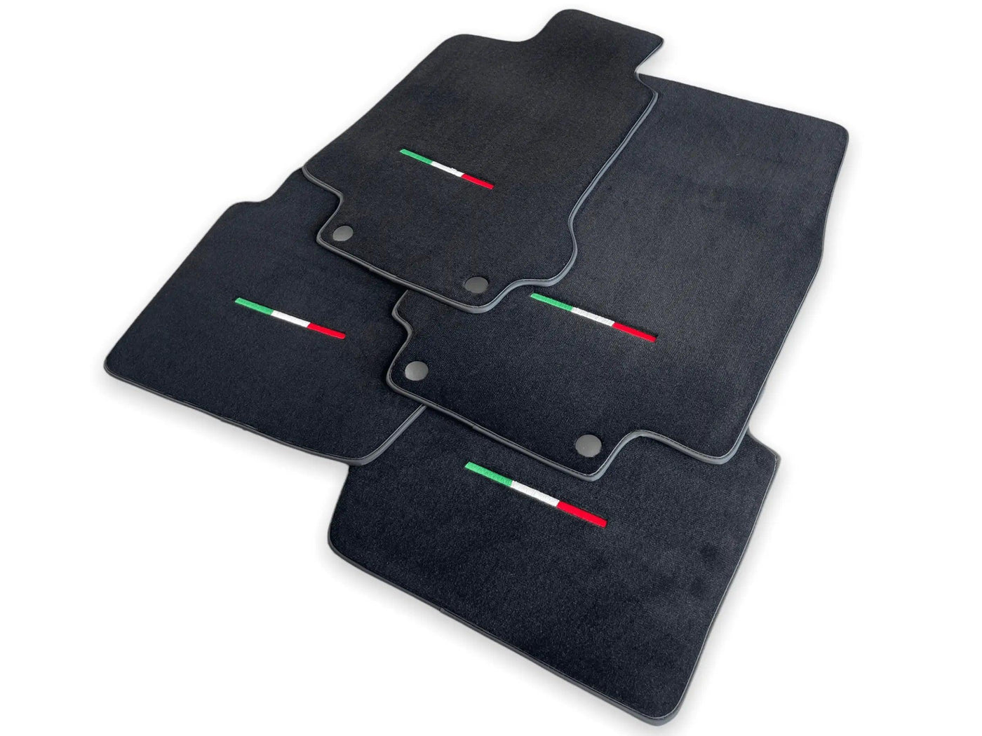 Floor Mats For Maserati GranTurismo MC Stradale (2011-2015) Black IT Edition - AutoWin
