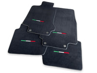 Floor Mats For Maserati GranTurismo S (2008-2012) Black IT Edition - AutoWin