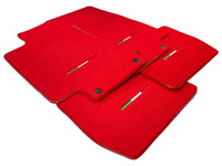 Floor Mats For Maserati GranTurismo Sport (2012-2019) Red IT Edition - AutoWin