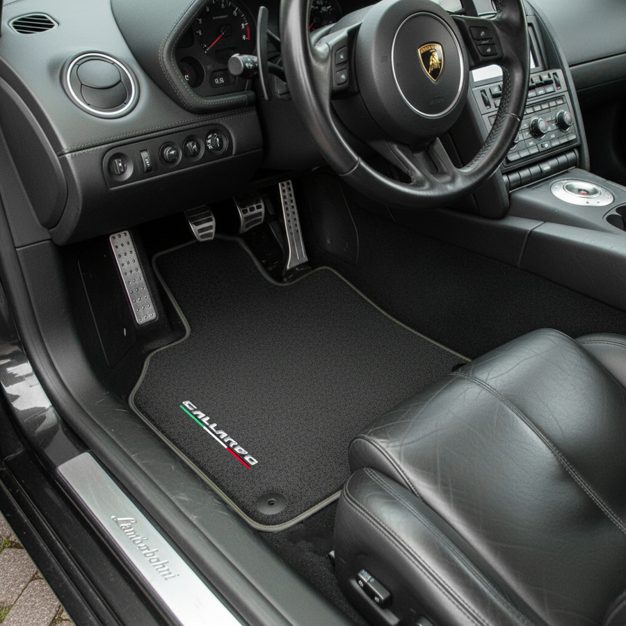 Tapetes para carro Lamborghini Gallardo Autowin Brand