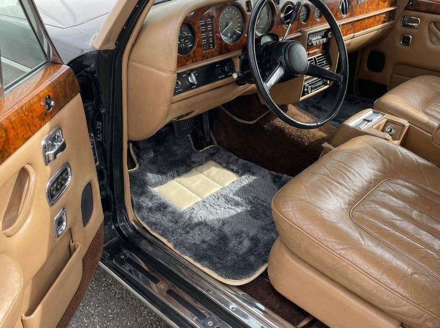 Tapetes de Lã de Ovelha Para Rolls Royce Wraith 2013–2023 Marca Er56 Design