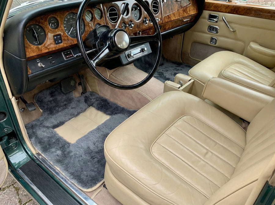 Sheepskin Floor Mats For Rolls Royce Shadow 1965-1977 Er56 Design Brand