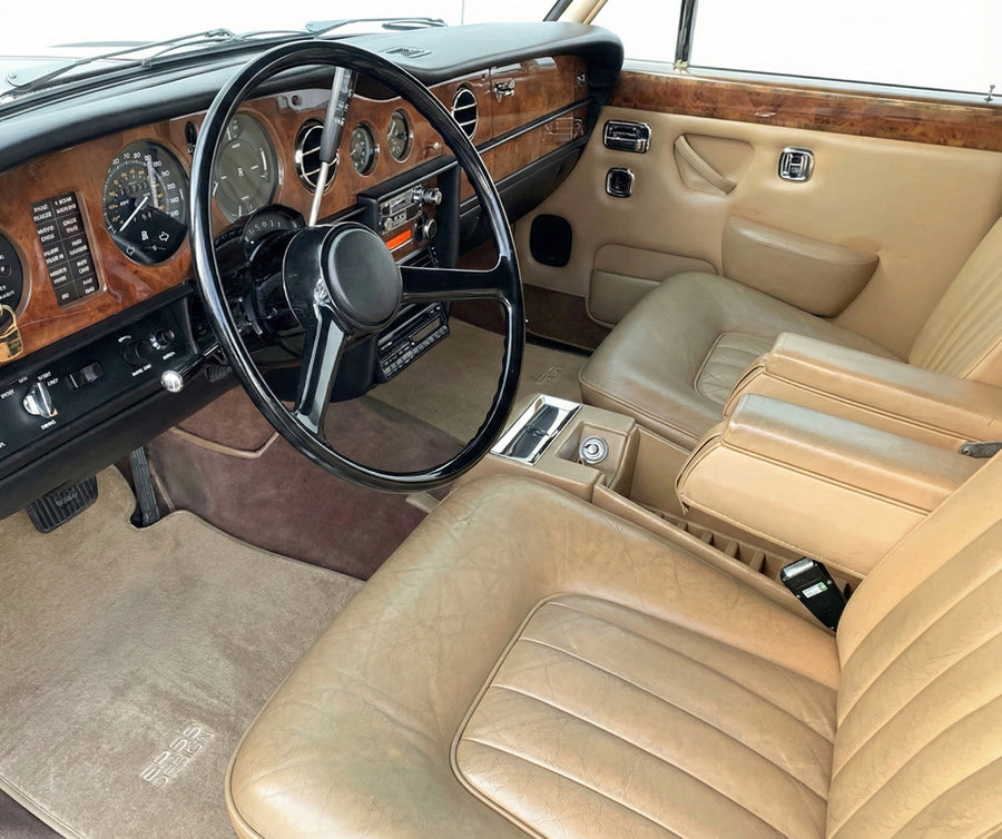 Tapetes Automotivos Para Rolls Royce Shadow 1965-1977 Bege