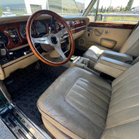 Tapetes de carro de couro preto personalizados para Rolls-Royce Wraith (2013–2023)