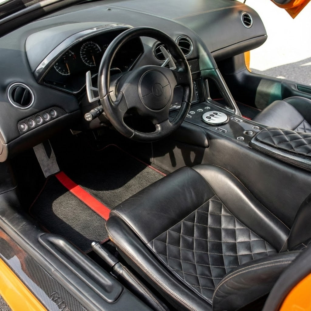 Mats de Carro Bege para Lamborghini Murcielago da Marca AutoWin - AutoWin.EU