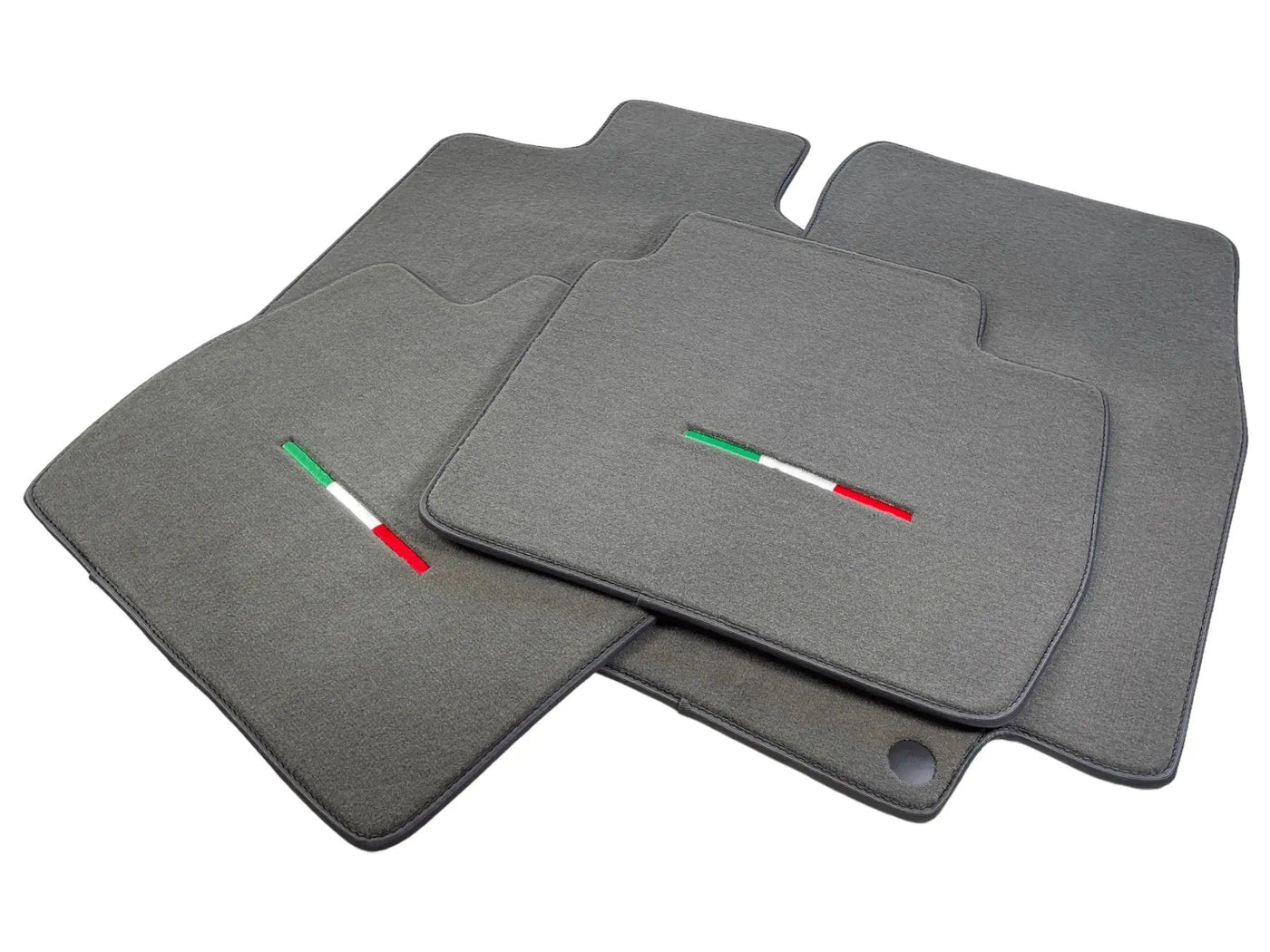 Gray Floor Mats For Maserati GranTurismo Sportline (2009-2019) IT Edition - AutoWin