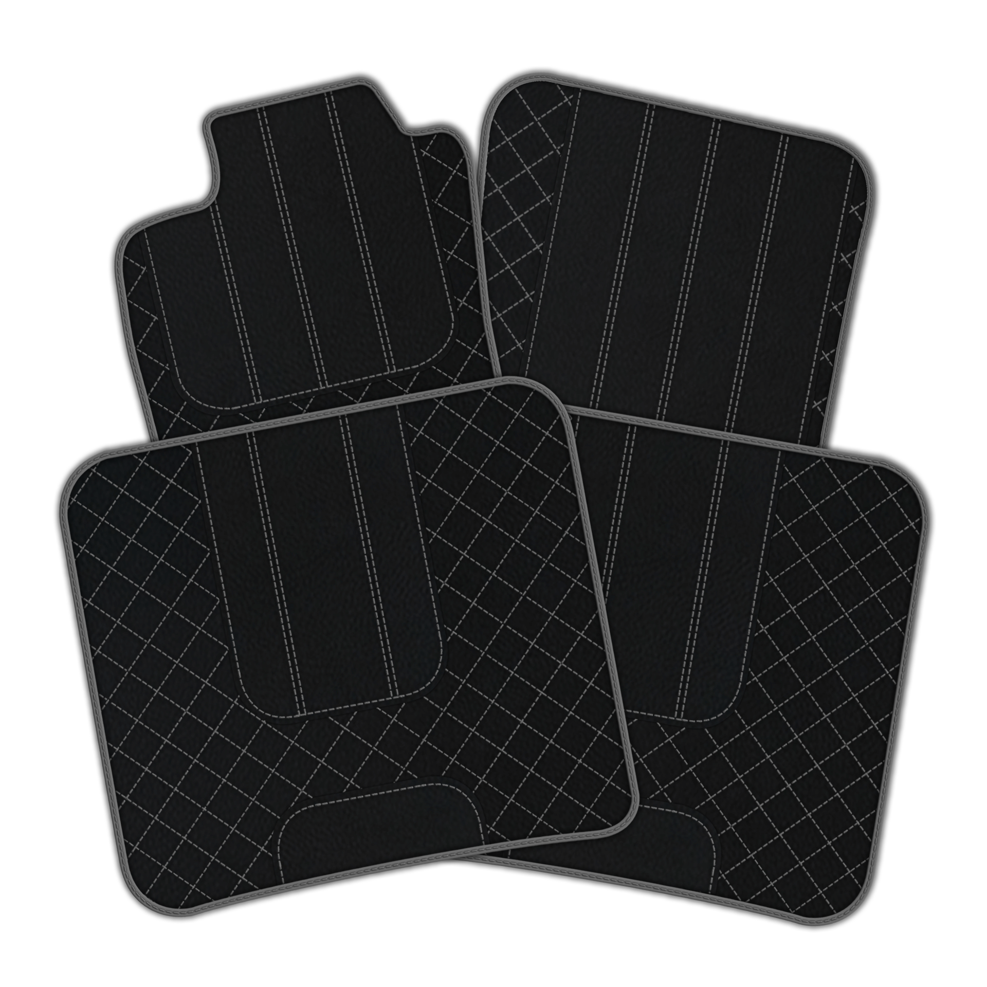 Customizable Leather Floor Mats with AW1 Pattern for Bentley Flying Spur (2019-2023) - AutoWin