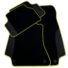 Customizable Black Floor Mats For Mercedes Benz CLS-Class C219 (2004-2010)