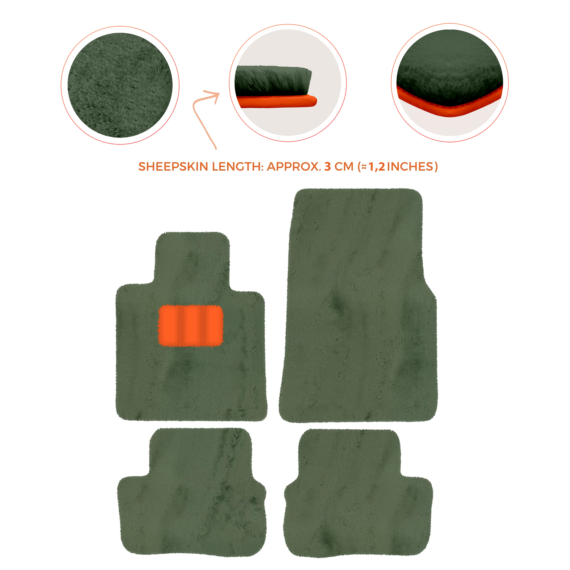 Premium Black Floor Mats for Rolls Royce Cullinan (2018-2025)