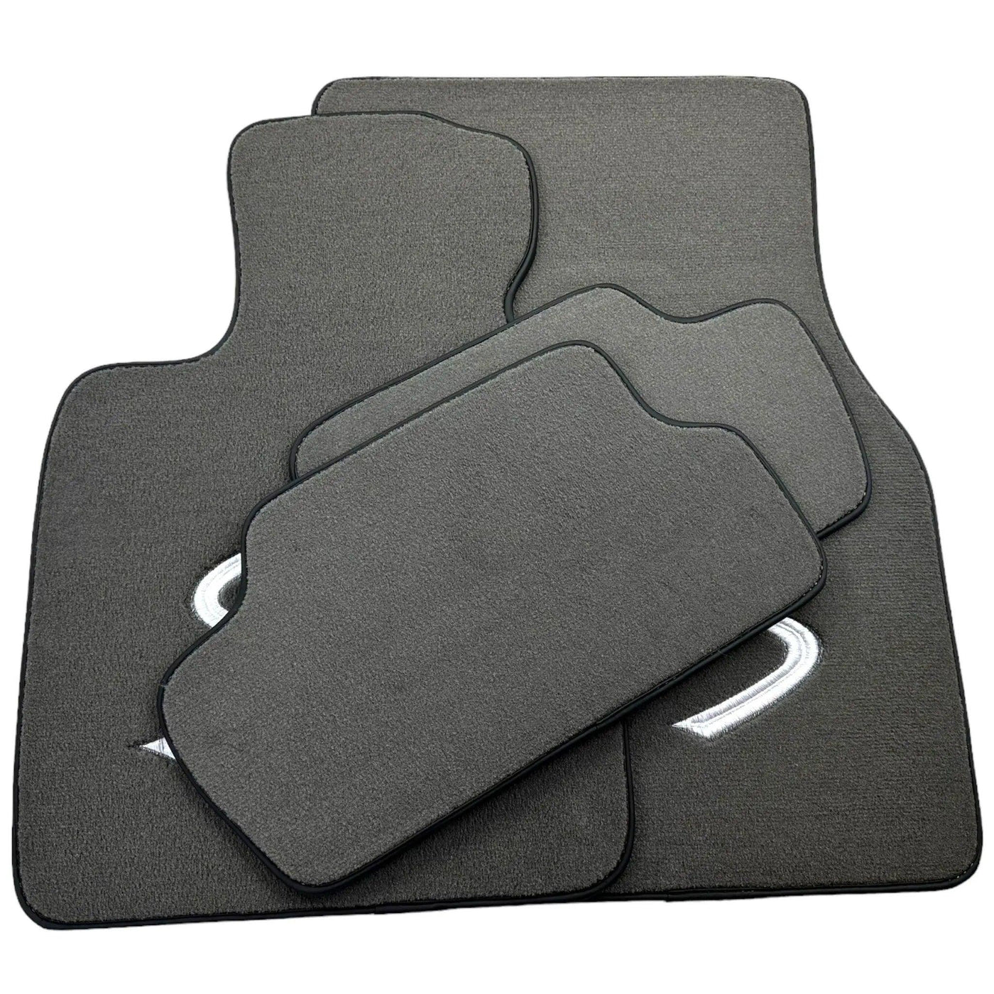 Grey Floor Mats for Mini Cabrio F57 Convertible (2016-2023) - AutoWin