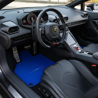 Custom Floor Mats for Lamborghini Huracan Blue Color