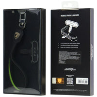 Lamborghini D1 Universal Leather Phone Hand Strap - Dark Blue