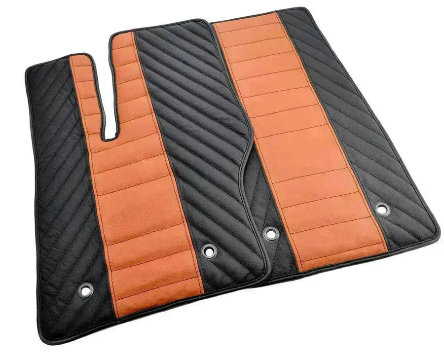 Leather Floor Mats For Land Rover Freelander (2012-2014) - AutoWin