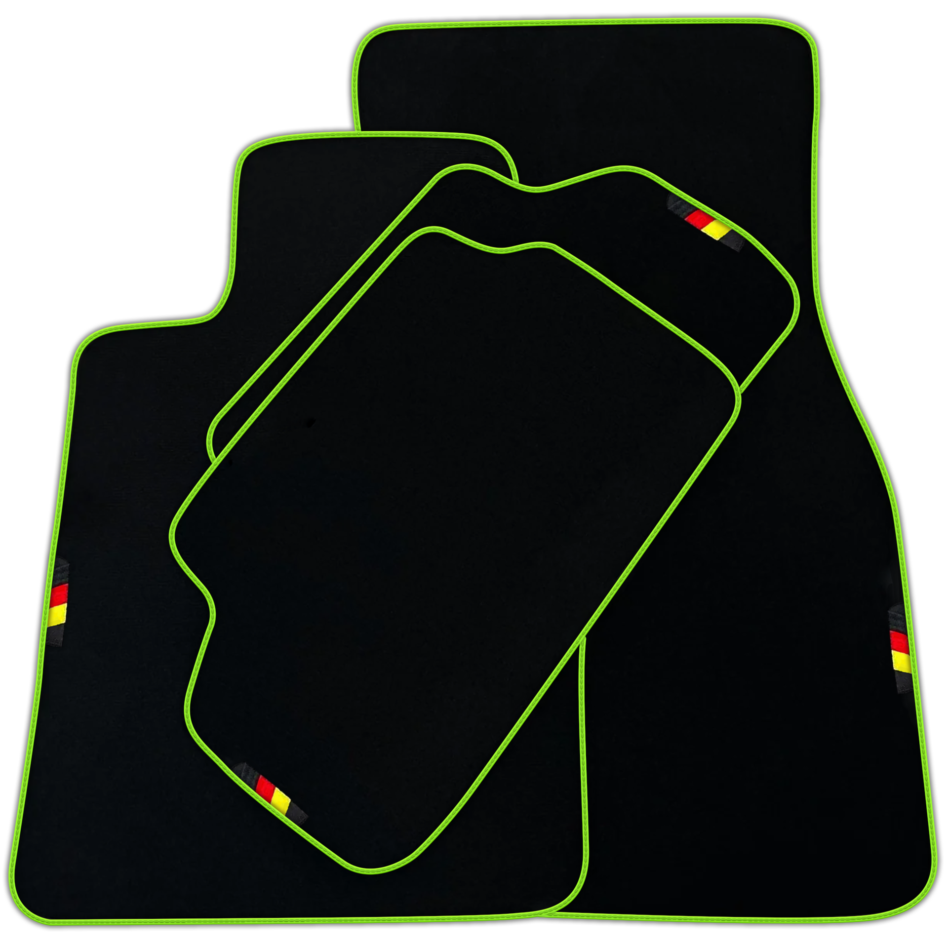 Black Floor Mats For BMW X5 Series E53 Germany Edition | Various Trim Colors